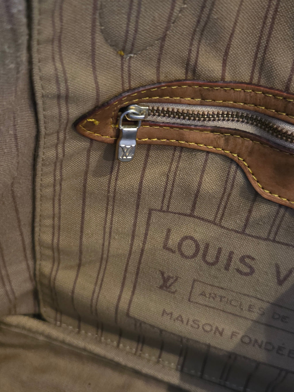 Classic Brown Monogram Tote Bag - Spacious Everyday Shoulder Bag