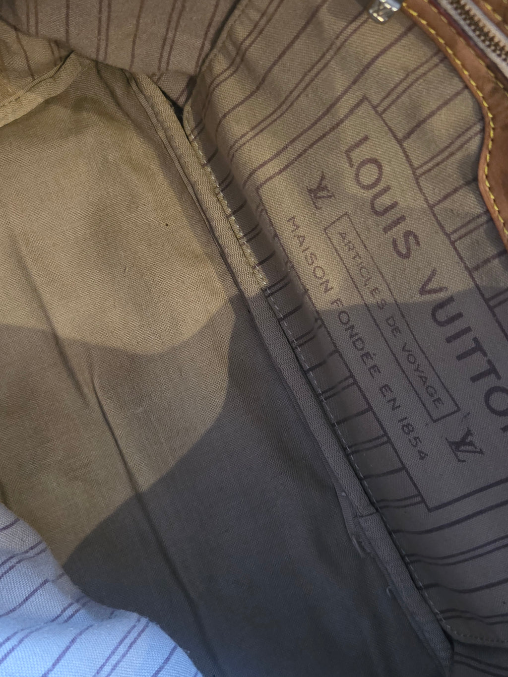 Classic Brown Monogram Tote Bag - Spacious Everyday Shoulder Bag