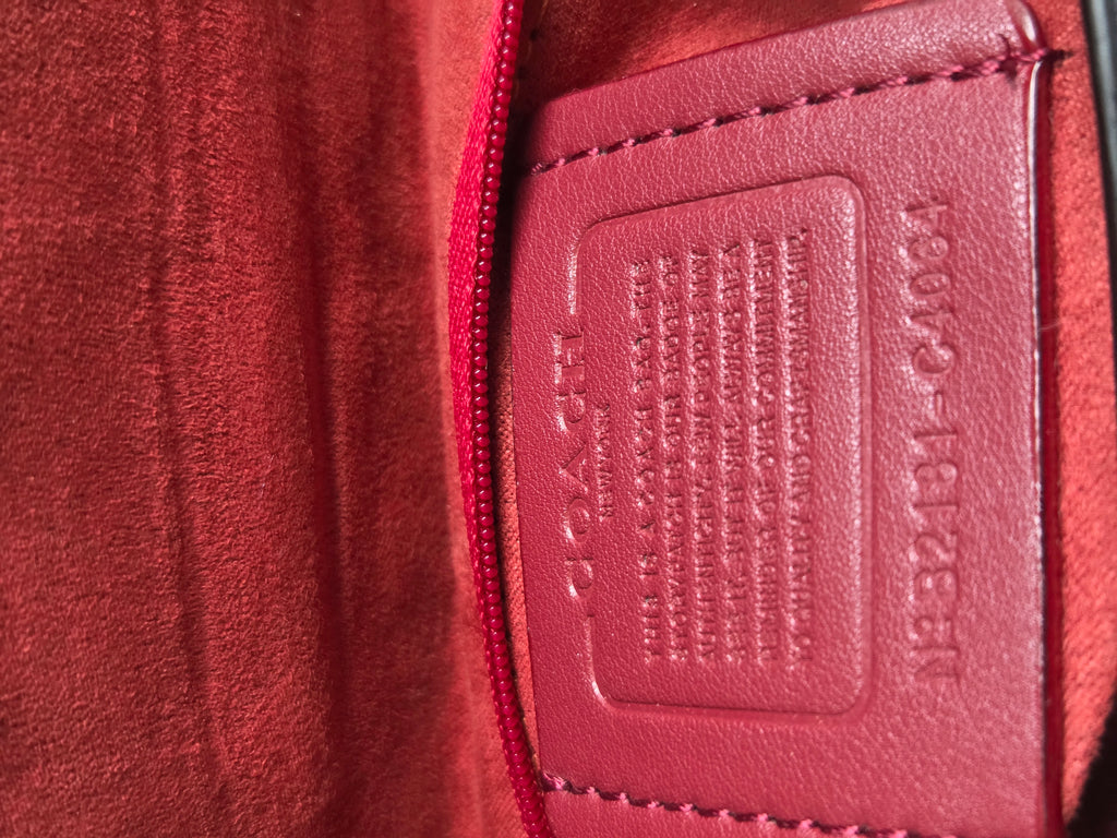 Coach Georgie Shoulder Bag in Signature Chambray