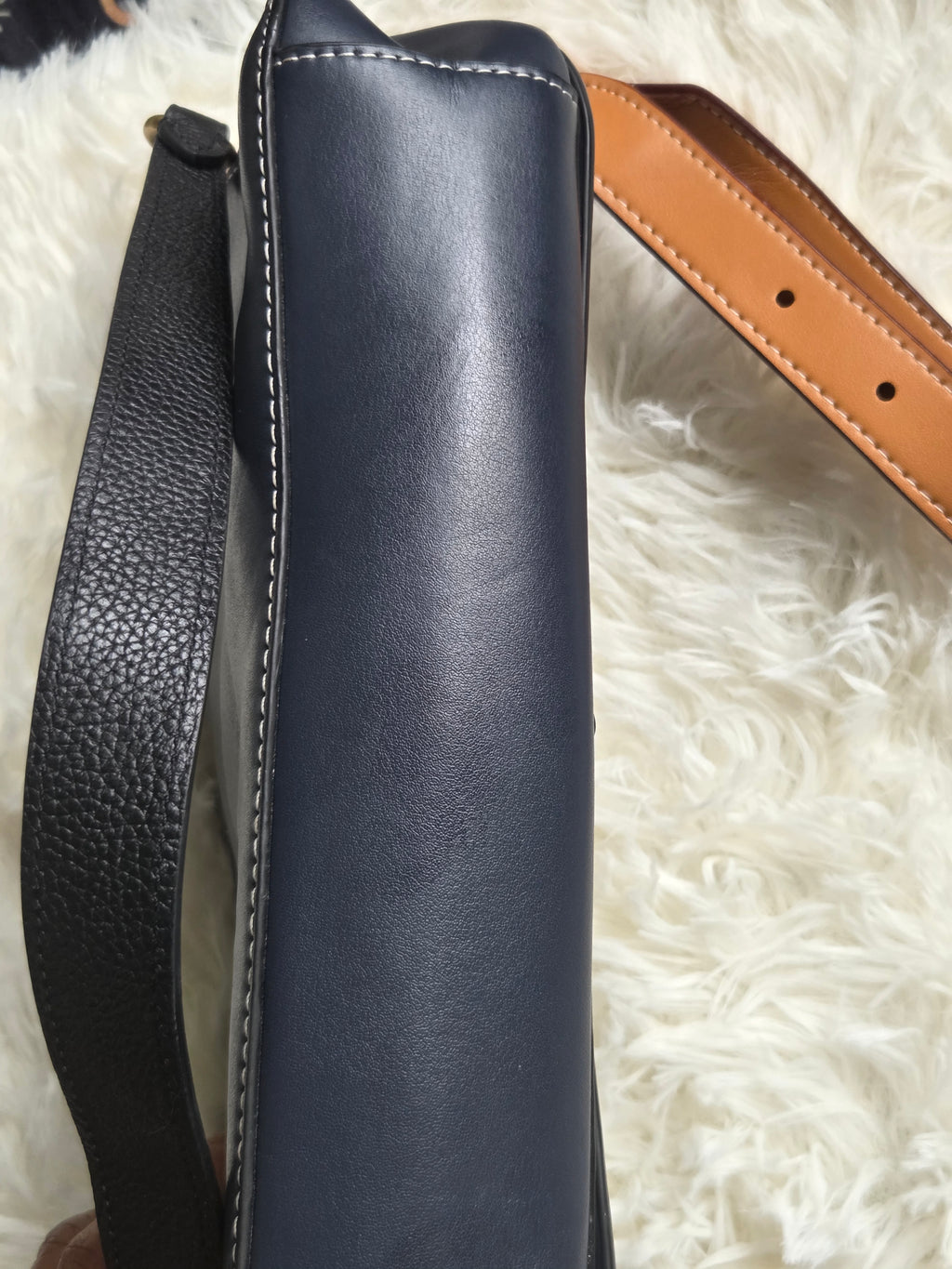 Coach Georgie Shoulder Bag in Signature Chambray